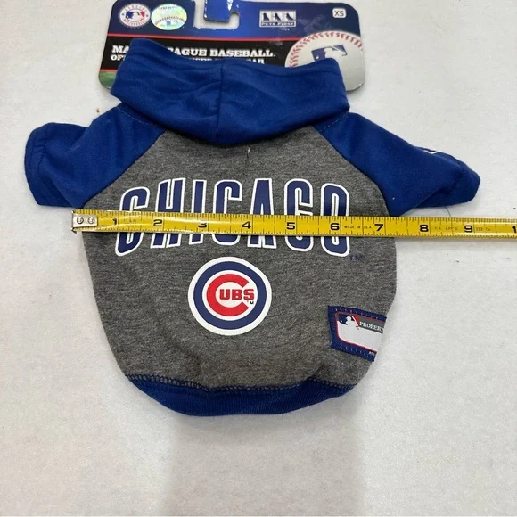 Chicago Cubs Dog Shirt- Blue and Gray - Picture 9 of 10
